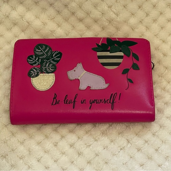 RADLEY LONDON Pink Wallet with Plant and Dog Motif
Be-Leaf in Yourself - Picture 1 of 13